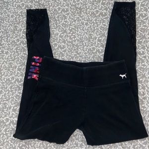 Womens Victoria’s Secret pink yoga leggings